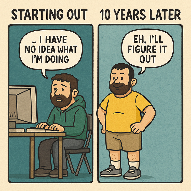 10 Years in Tech: Lessons from the Fold-Up Table to Director