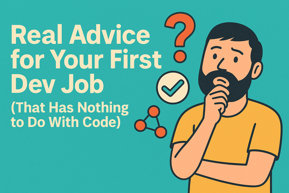 Real Advice for Your First Dev Job (That Has Nothing to Do With Code)