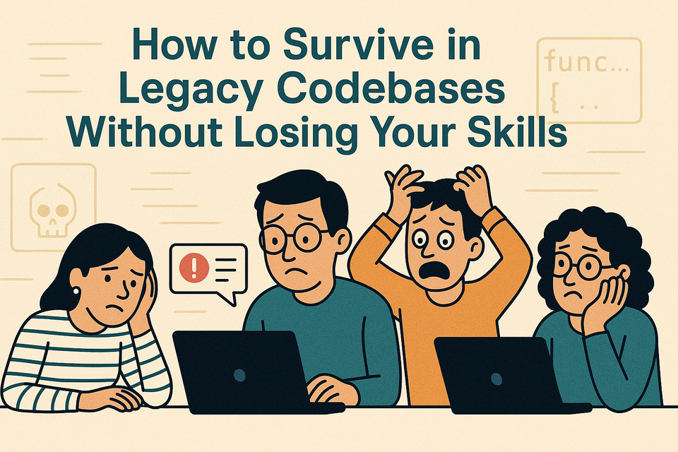 How to Survive in Legacy Codebases Without Losing Your Skills