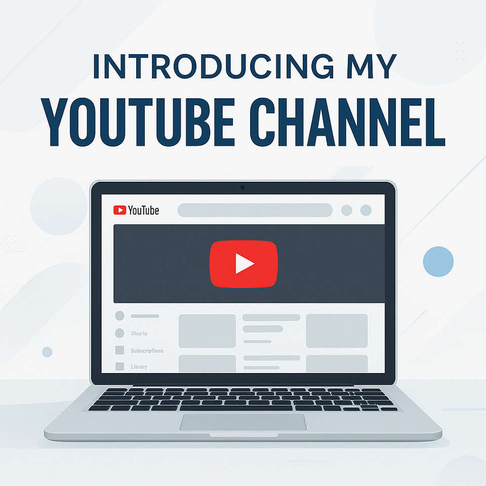 I Finally Launched a YouTube Channel (And Yes, It’s Actually About Leadership)